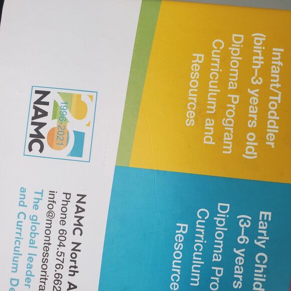 NAMC American Montessori Language Arts Early Childhood Curriculum 3-6 BOOK ONLY - Picture 10 of 11